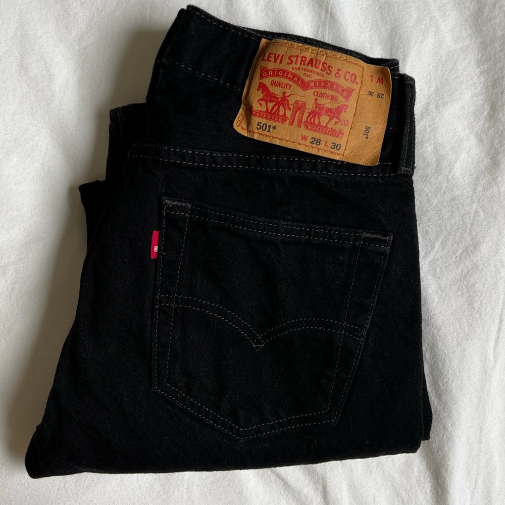 Levi’s 501 W28 L30 Black